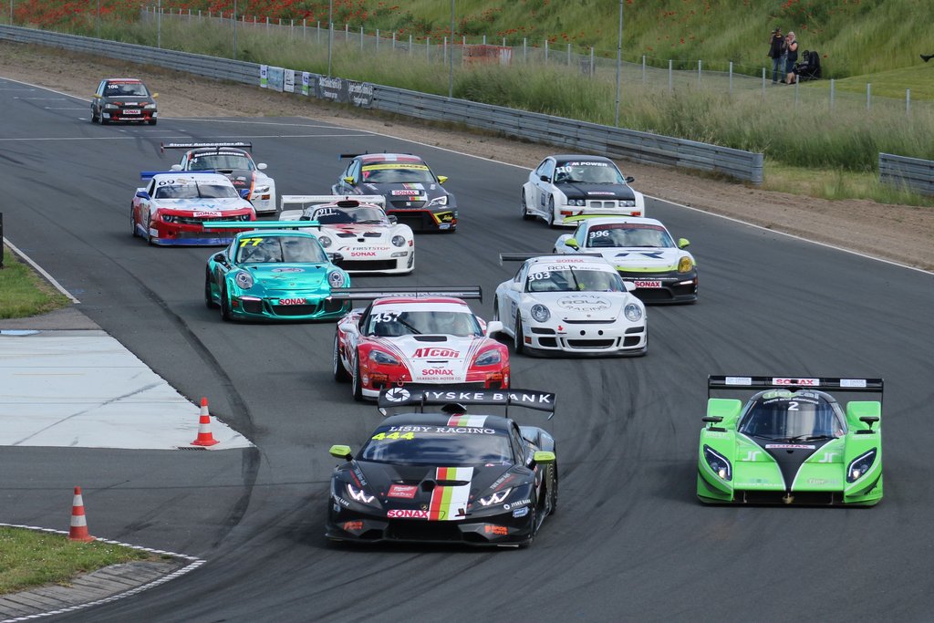 Et flot blandet SSC felt til start på Ring Djursland ved sommerløbet
(Foto: JJ Media)